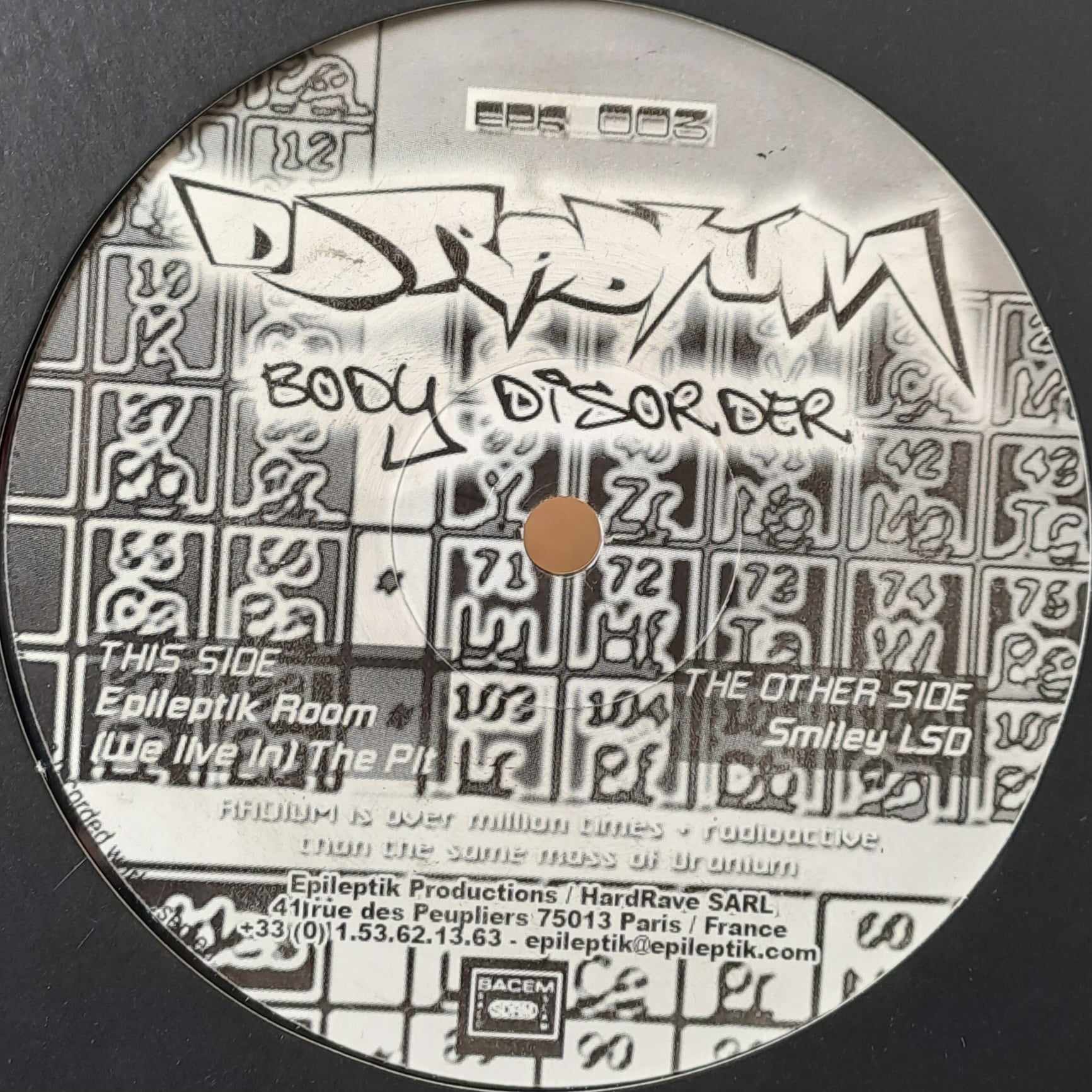 Epileptik 03 - vinyle hardcore